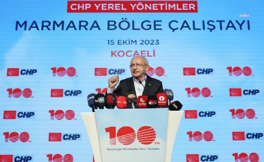 Kılıçdaroğlu: CHP'li belediyelerin olduğu yerde huzur vardır