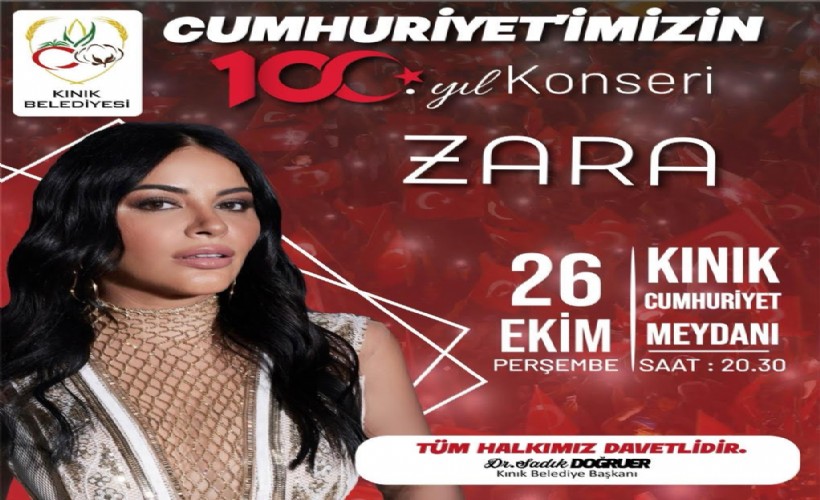 Kınıklılar Cumhuriyetin 100. Yılını coşkuyla kutlayacak