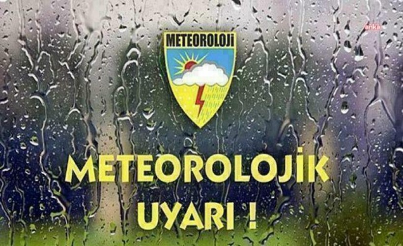 Meteoroloji'den 8 il için sağanak yağış uyarısı