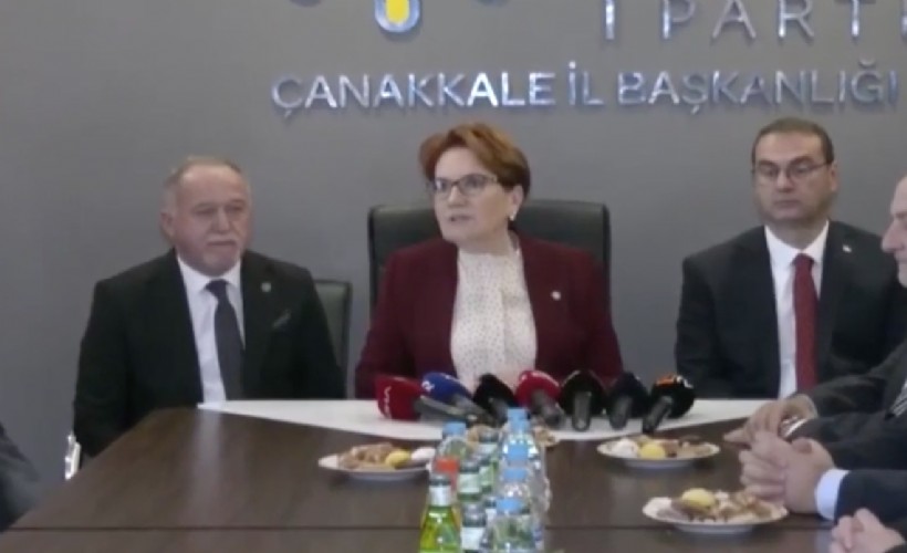 Akşener: Hangi nasırlara bastığımızı bilmiyorum