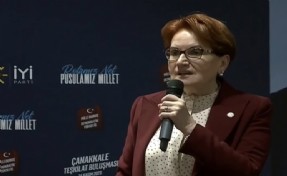 Akşener: O günden beri hem yandaşı hem candaşı bizi topa tuttular.