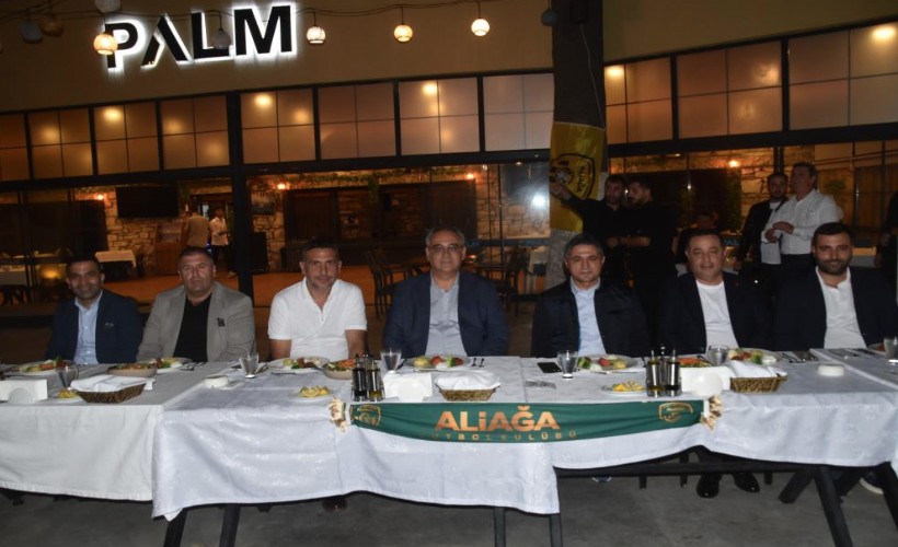 Aliağa FK'da maç öncesi moral yemeği