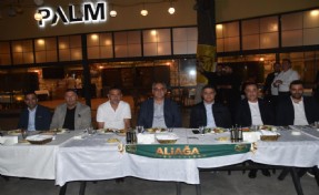 Aliağa FK'da maç öncesi moral yemeği