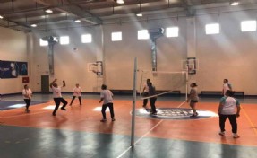 Aliağa'da sağlık için voleybol