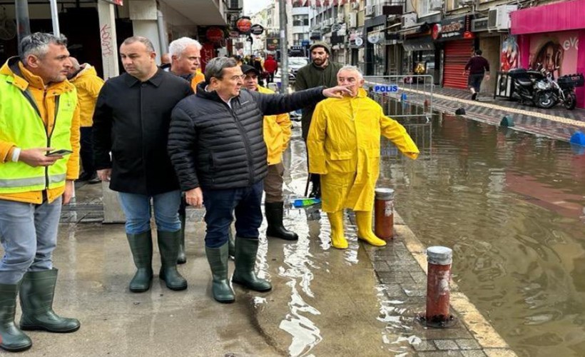 Başkan Batur sahada: Tüm hemşehrilerimize geçmiş olsun!