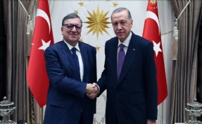 Cumhurbaşkanı Erdoğan, eski AB Komisyonu Başkanı Barroso'yu kabul etti