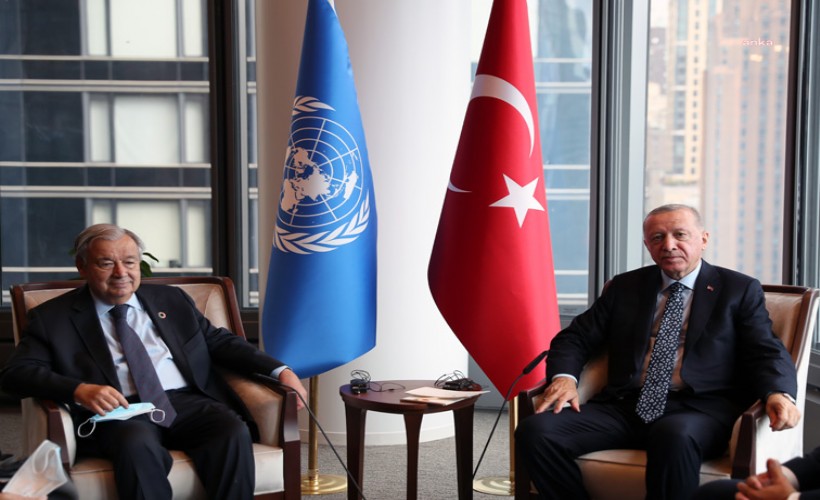 Erdoğan, BM Genel Sekreteri Guterres ile telefonda görüştü