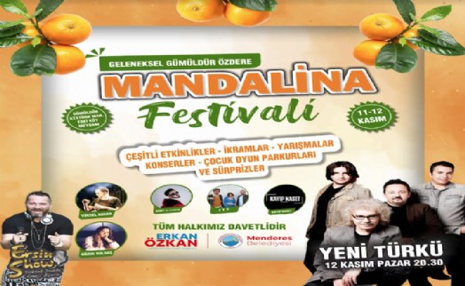 Mandalina Festivali için geri sayım başladı