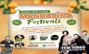 Mandalina Festivali için geri sayım başladı