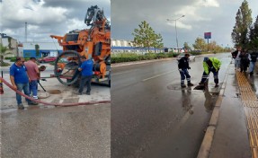 İZSU ekipleri yağmur öncesi teyakkuzda