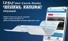 İZSU’dan çevre dostu Dijital Fatura hizmeti