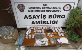 İzmir'de uyuşturucu imal edilen eve baskın: 1 tutuklama