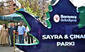 İzmir depreminde yaşamlarını kaybeden Sayra ve Çınar’ın ismi Bornova’da yaşayacak