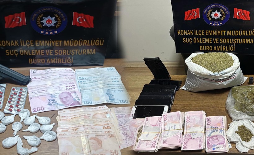 İzmir’de sokak sokak polis operasyonu: 14 şüpheli gözaltına alındı