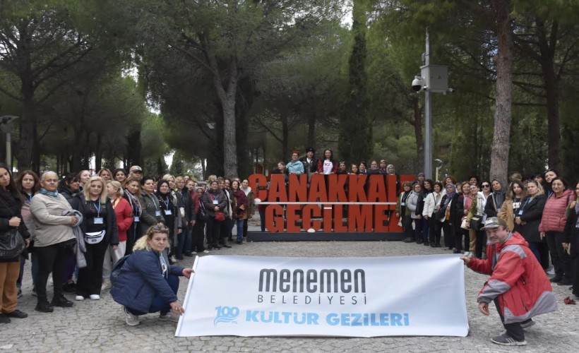 Menemenli kadınlar kültür gezileriyle Türkiye'yi geziyor