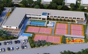 Narlıdere'deki tenis merkezi için start verildi!