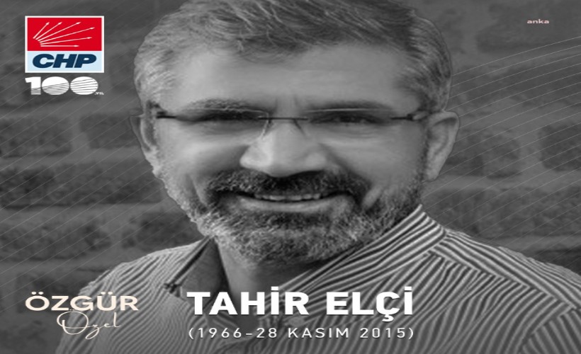 Özgür Özel, Tahir Elçi'yi andı