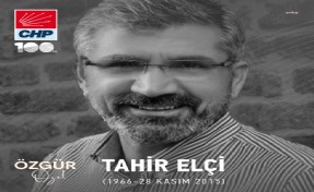 Özgür Özel, Tahir Elçi'yi andı