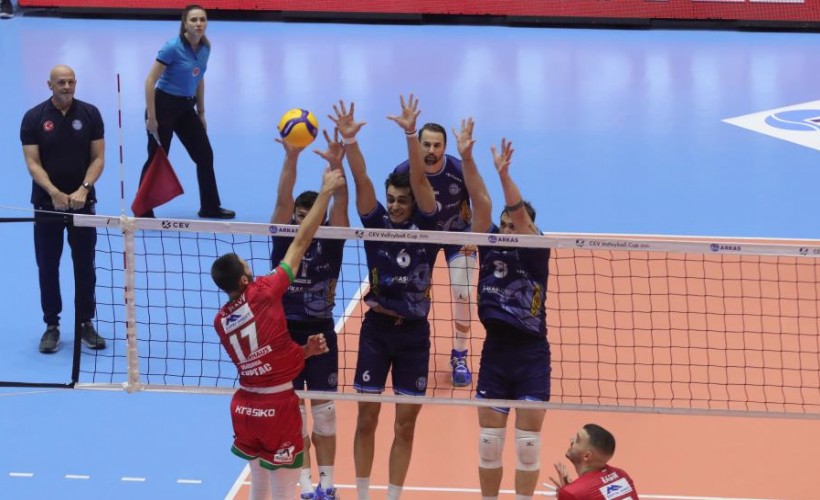 Arkas Spor, CEV Kupası'nda çeyrek finalde