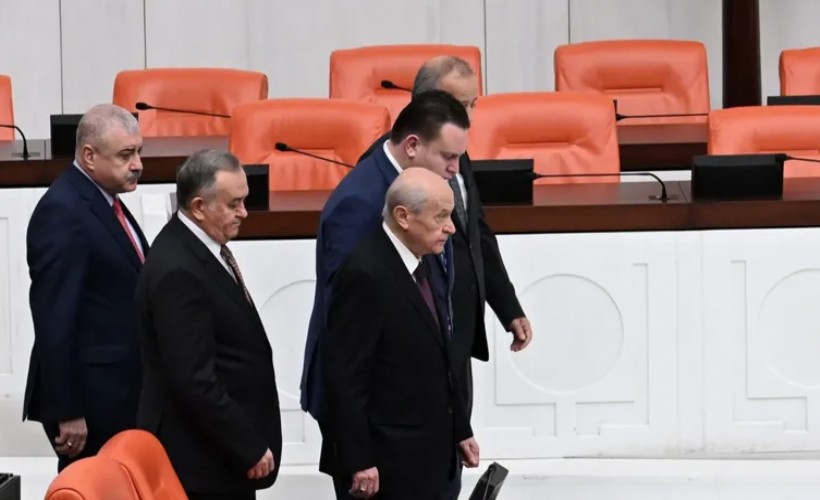 Bahçeli Genel Kurulu terk etti: AYM'nin yapması gerekeni yapıyorum