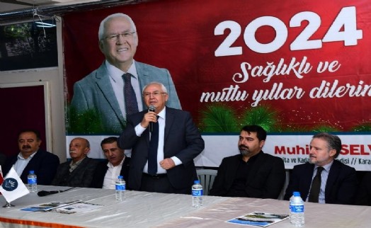 Başkan Selvitopu çalışanların yeni yılını kutladı