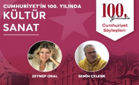 Cumhuriyet Söyleşileri Zeynep Oral ve Semih Çelenk ile devam ediyor