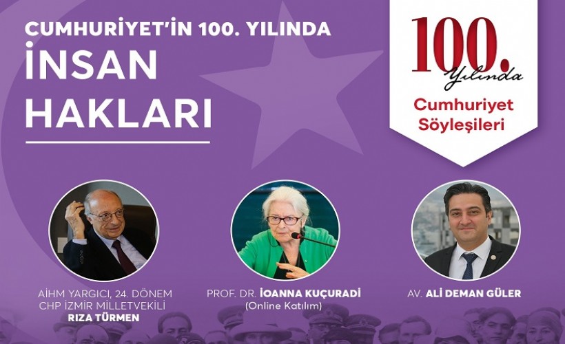 Cumhuriyetin 100. yılında İnsan Hakları Apikam’da konuşulacak