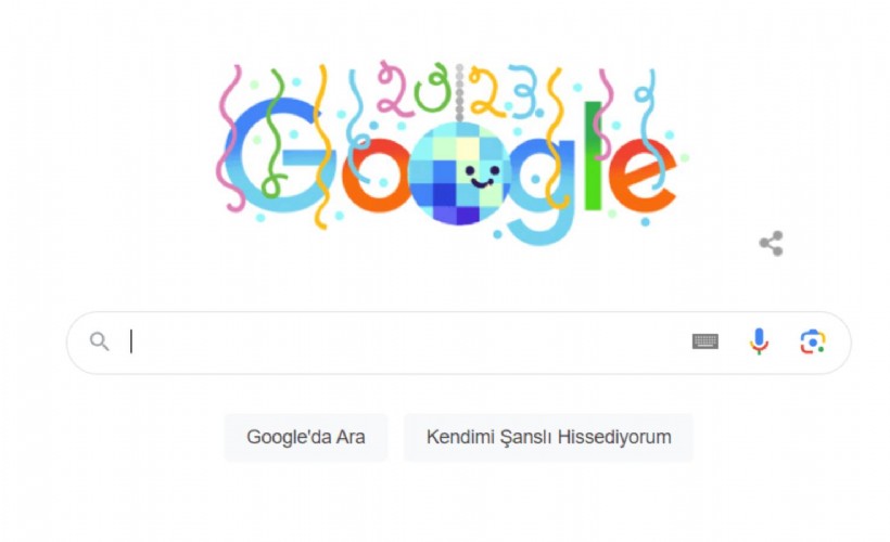 Google'dan yeni yıla özel ‘doodle’