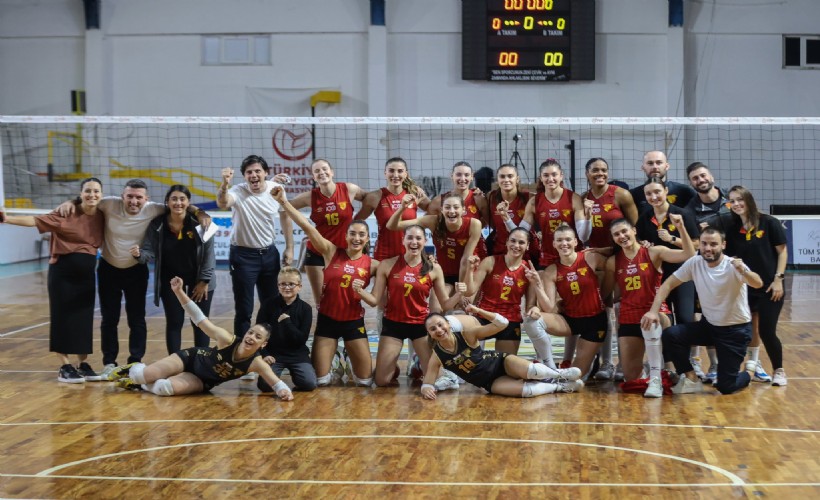 Göztepe Voleybol, ikinci sıraya yerleşti