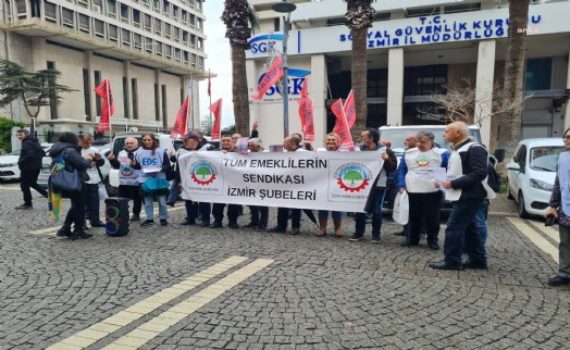 Tüm Emekliler Sendikası İzmir Şubelerinden miting çağrısı