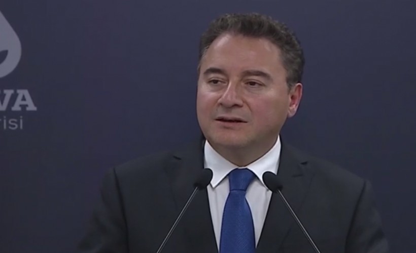 Ali Babacan: Erdoğan ve irili ufaklı ortakları bu ülkeyi maalesef yönetemeyecek