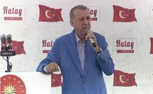 Cumhurbaşkanı Erdoğan Hatay'da muhalefete yüklendi