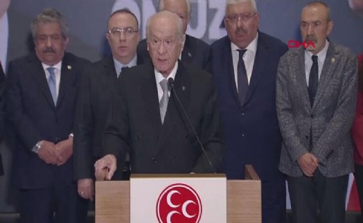 MHP lideri Bahçeli: Sonuca herkes saygı duymalı