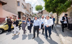 Soyer'den Konak’ta Acil Çözüm turu