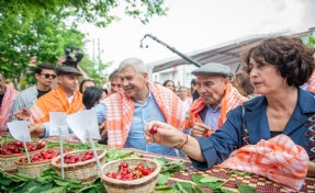 Belenbaşı Kiraz Festivali İzmirlileri buluşturdu