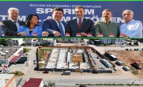 Buca’nın en donanımlı spor kompleksi için ilk adım atıldı