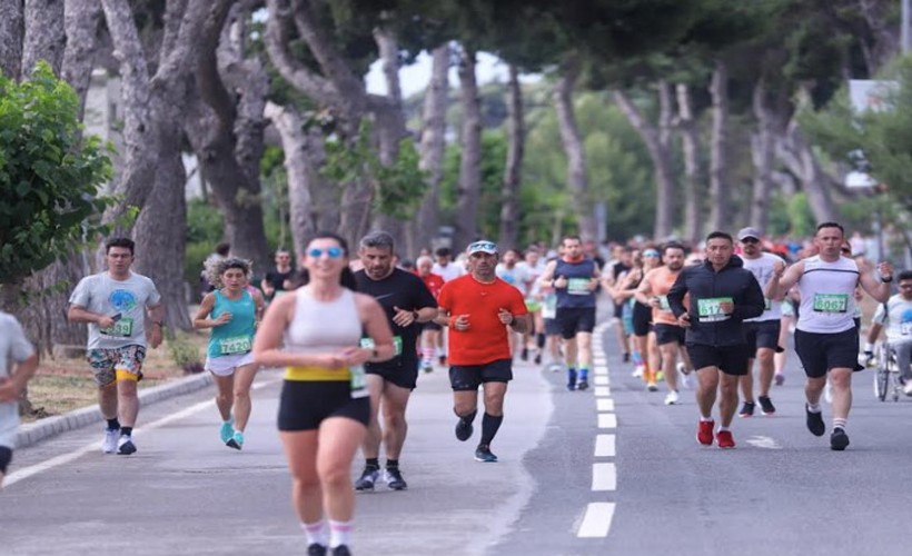 Çeşme’de koşu festivali sona erdi