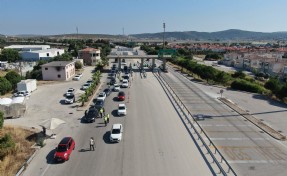 Çeşme’de tatilci yoğunluğu başladı