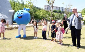 Çocuklar çevre için Nasreddin Hoca'da buluştu