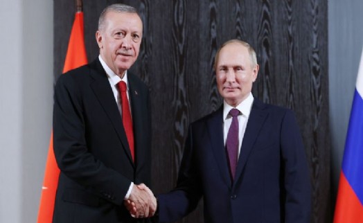 Cumhurbaşkanı Erdoğan, Putin ile görüştü