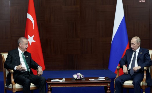 Cumhurbaşkanı Erdoğan, Rusya Devlet Başkanı Putin ile görüştü