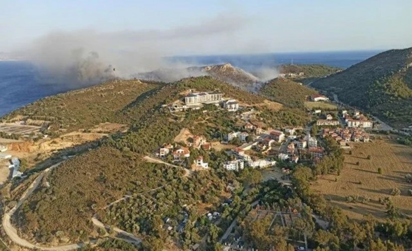 Datça'da makilik alanda çıkan yangının nedeni belli oldu