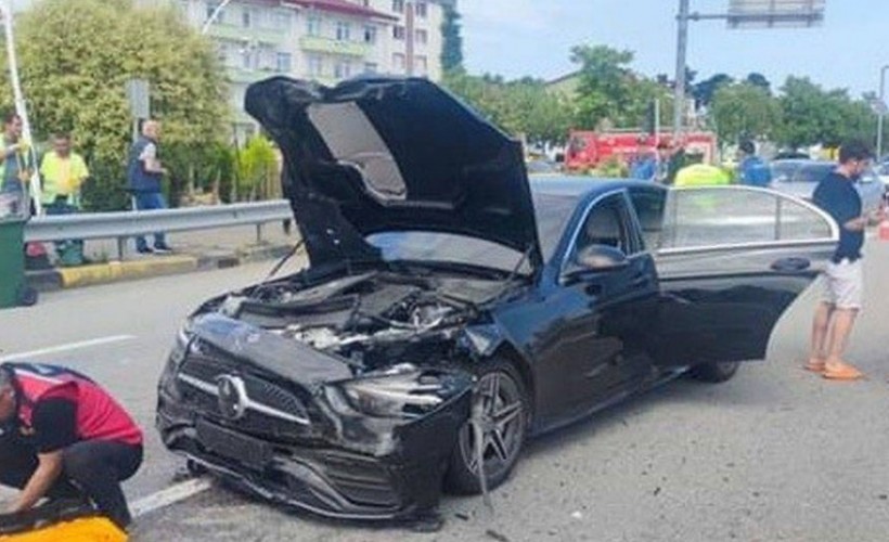 Galatasaraylı Barış Alper Yılmaz trafik kazası geçirdi