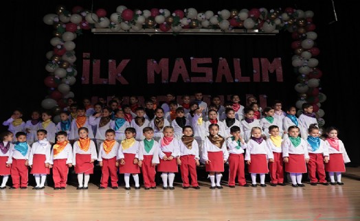 İlk Masalım Anaokulu öğrencileri, muhteşem gösterisiyle izleyicileri büyüledi