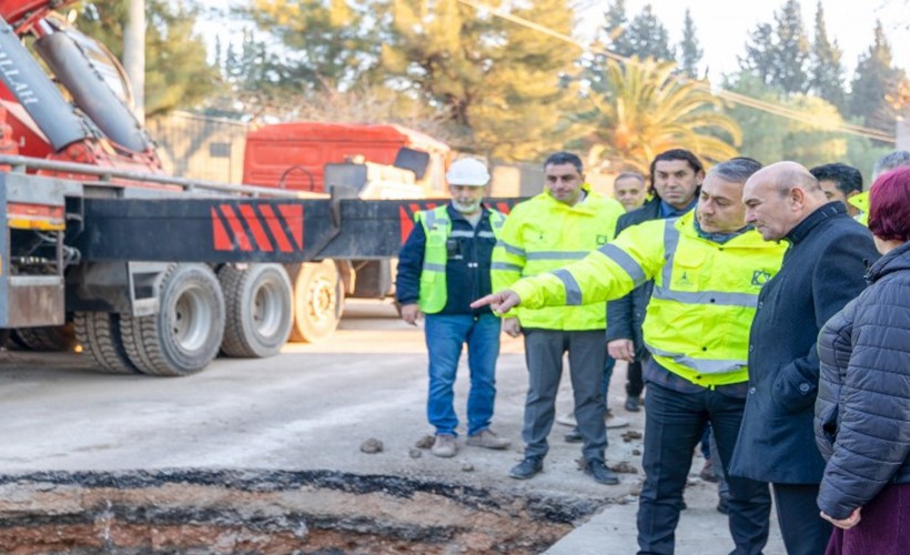 İzmir tarihinin en büyük yağmur suyu ayrıştırma yatırımı sürüyor