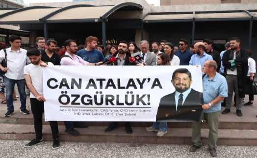 İzmir’de avukatlardan Can Atalay için özgürlük çağrısı