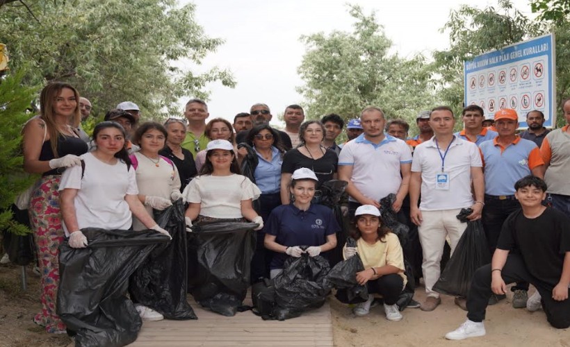 Seferihisarlı çevre gönüllüleri doğa için seferber oldu