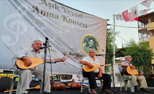 Anadolu’nun aşıkları Veysel aşkına Bornova’da buluştu