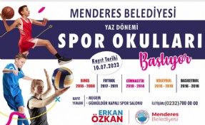 Menderes Belediyesi spor okullarına yoğun ilgi