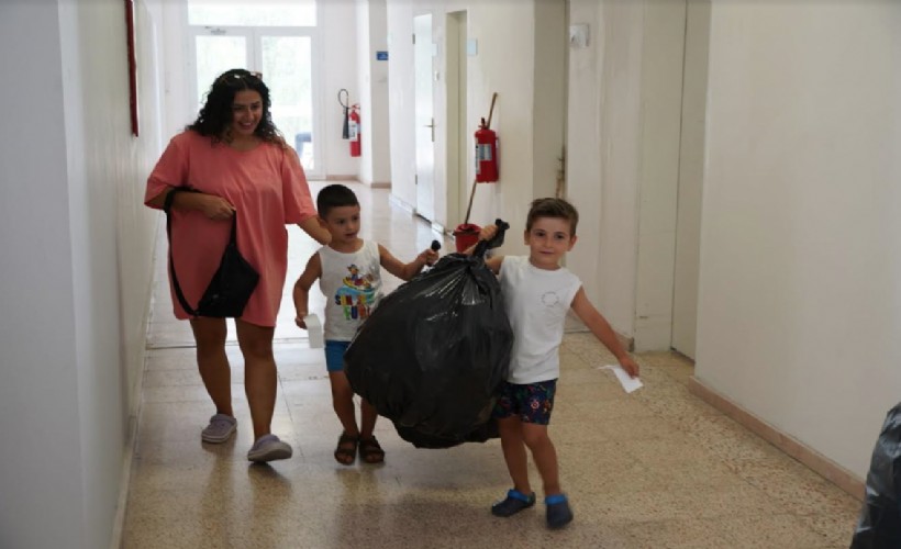 Çeşme’de atıklar eğlenceye dönüşüyor